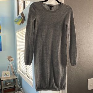 Forever 21 Gray Sweater Dress